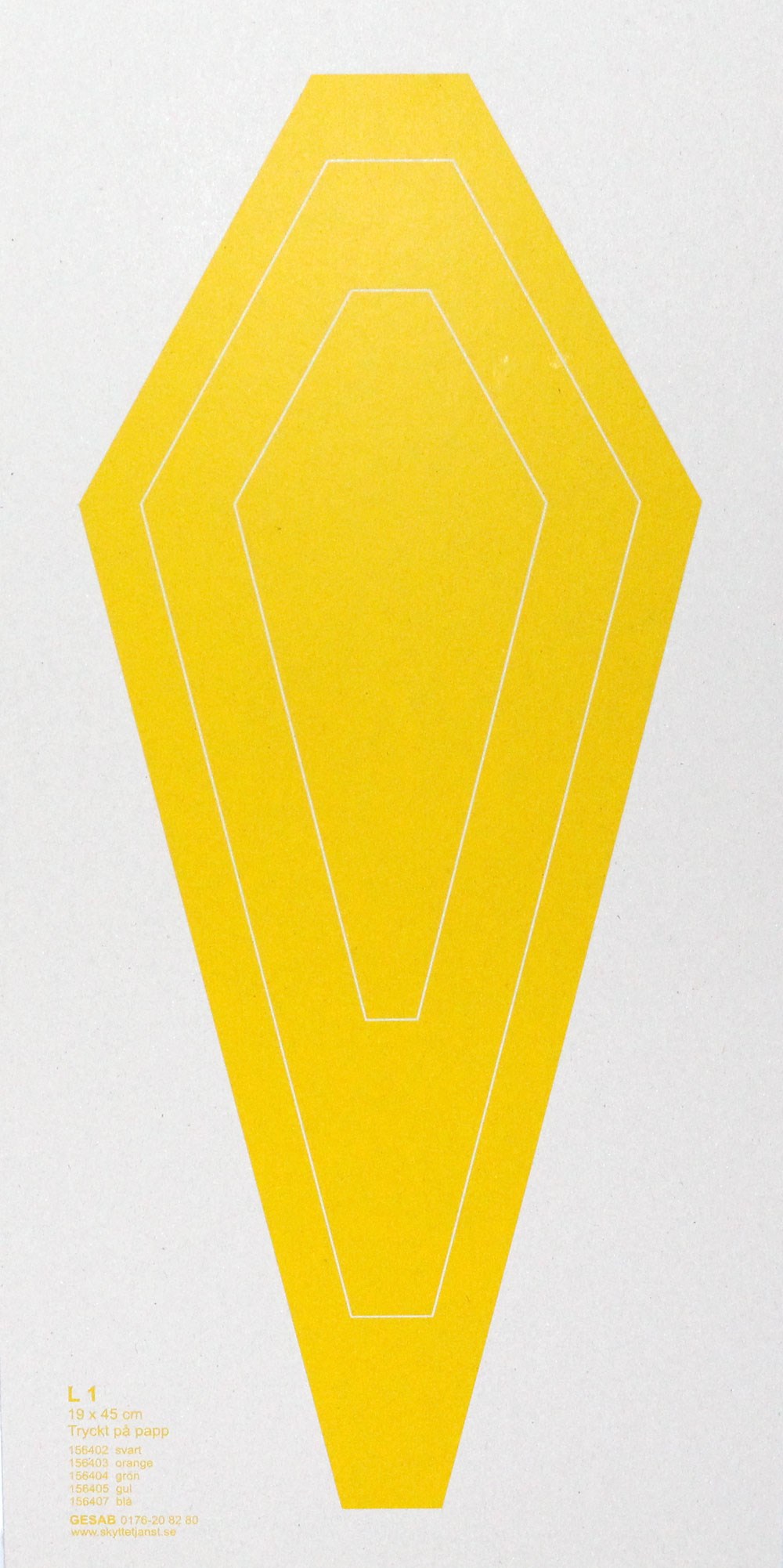 Fältskytte målfigur